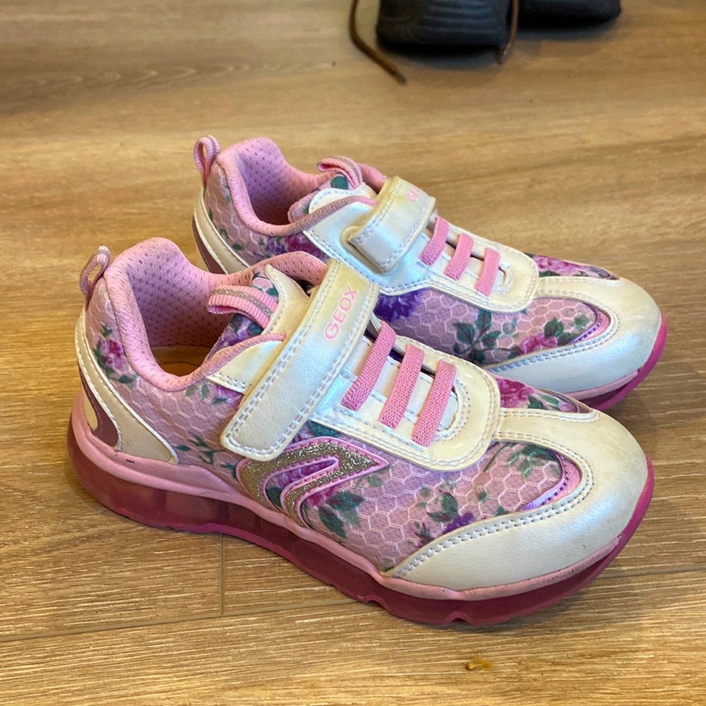Geox light up shoes- worn 1x only